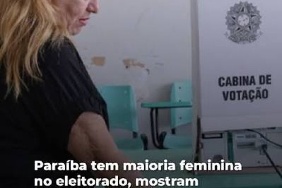 Paraíba confirma maioria de eleitoras mulheres nas eleições de 2026