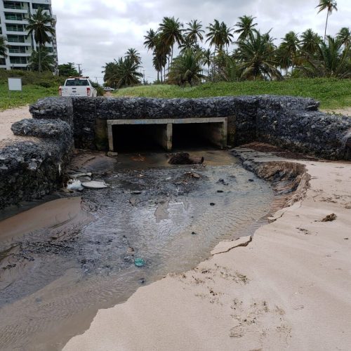 Litoral da Paraíba tem dois trechos de praia impróprios para banho; veja que locais evitar