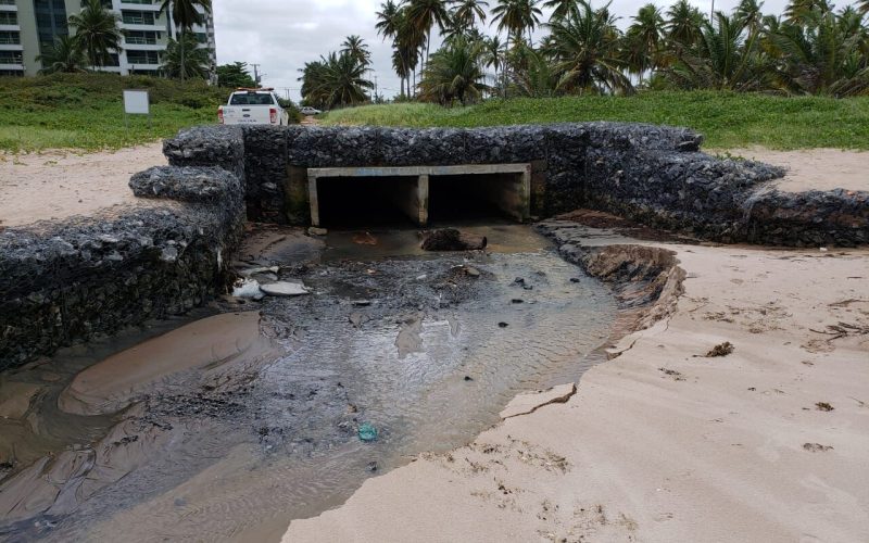 Litoral da Paraíba tem dois trechos de praia impróprios para banho; veja que locais evitar